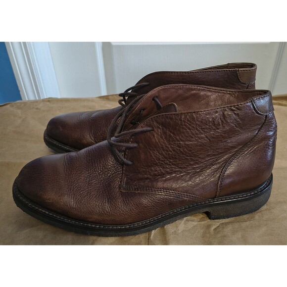 Johnston & Murphy Copeland Brown Sheepskin Leather Chukka Boots Sz 9 main image 8